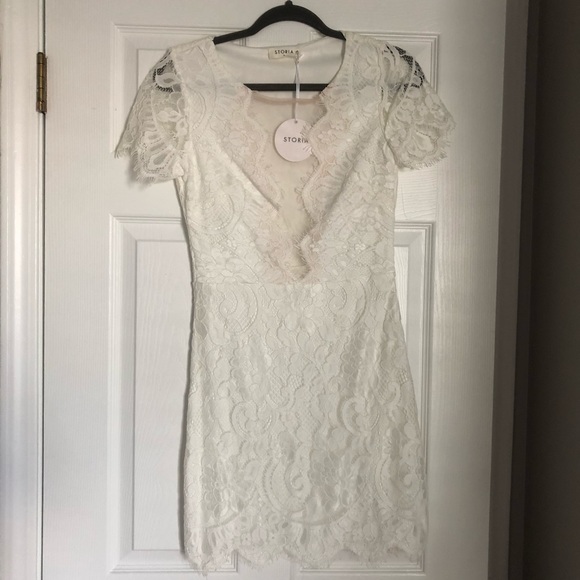 White lace vici dress - Picture 3 of 5